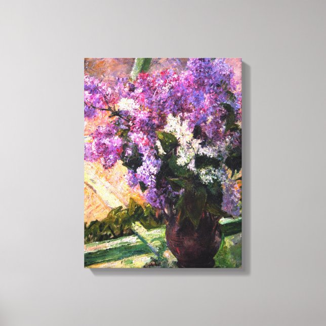 Toile Mary Cassatt Lilacs (Recto)