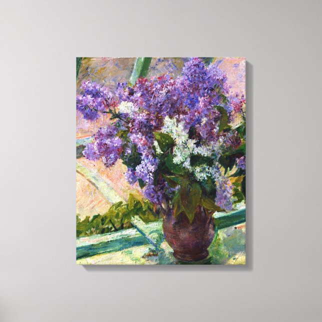 Toile Mary Cassatt Lilacs dans une fenêtre (Recto)