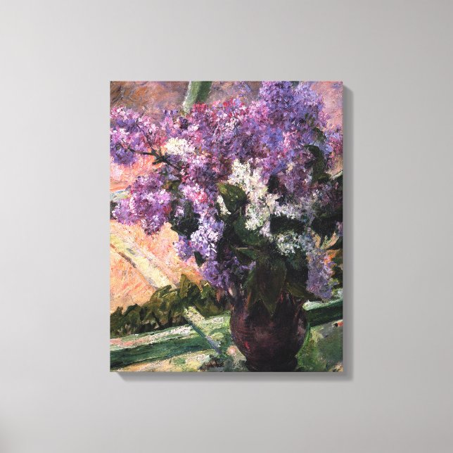 Toile Mary Cassatt - Lilas dans une fenêtre (Recto)