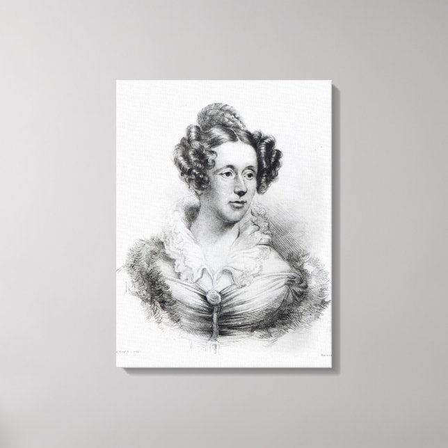 Toile Mary Fairfax Greig Somerville (Recto)
