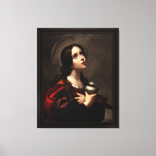 Toile Mary Magdalene par Carlo Dolci (Recto)