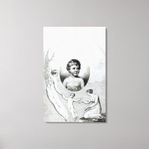 Toile Mary Wollstonecraft Shelley en tant qu'enfant