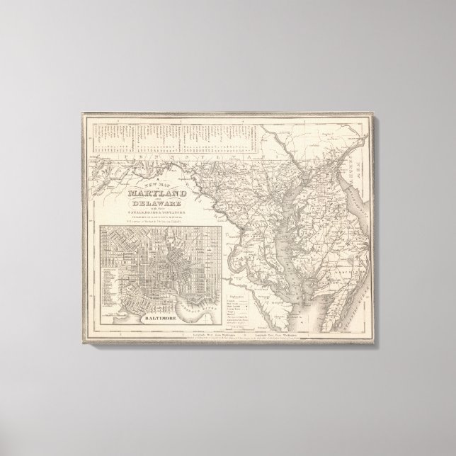 Toile Maryland et Delaware 2 (Recto)