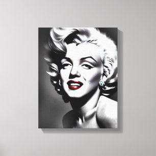 Toile Marylin Monroe Portrait