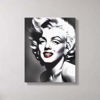 Toile Marylin Monroe Portrait