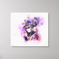 Mascarade aquarelle