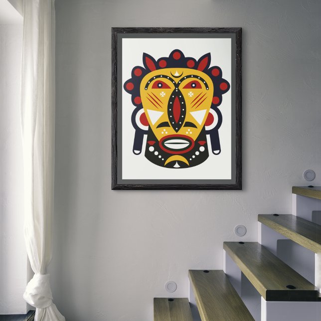 Toile Masque de Kuba (Créateur téléchargé)