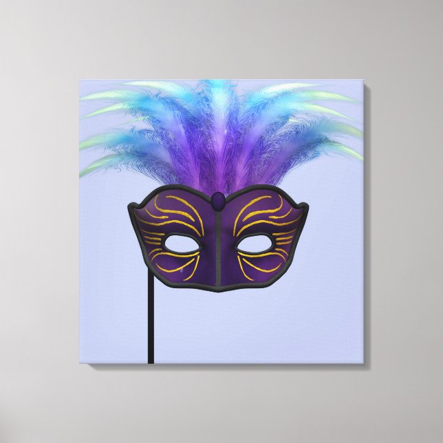 Toile Masque de Mascarade (Recto)