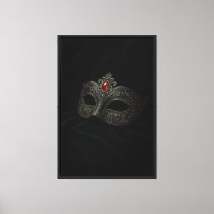 Toile Masque d'ornement sur velours