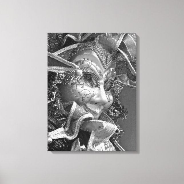 Toile Masque Mardi Gras (Recto)