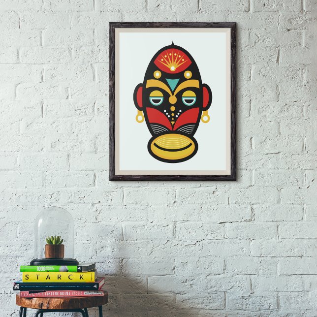Toile Masque Rasta (Créateur téléchargé)