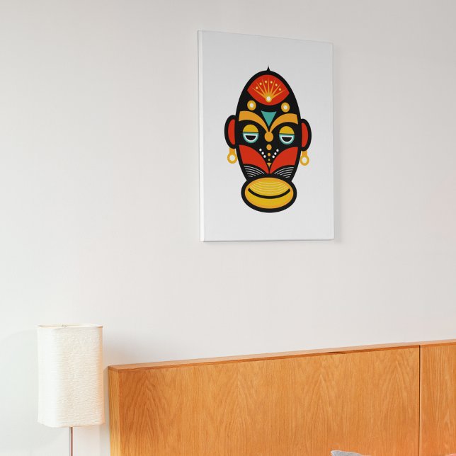 Toile Masque Rasta (Créateur téléchargé)