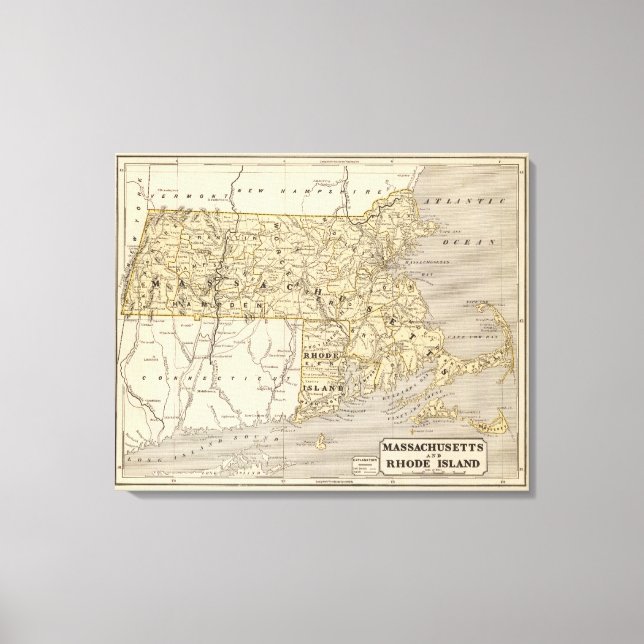 Toile Mass, Rhode Island (Recto)