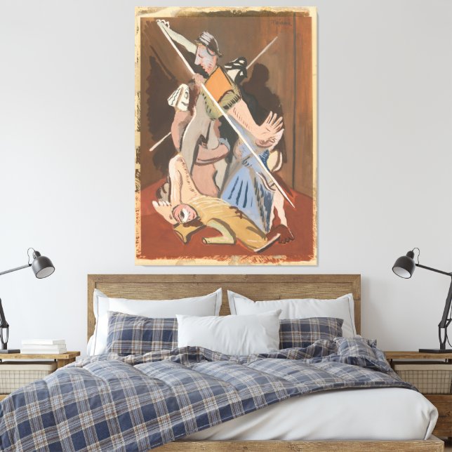 Toile Massacre de la Saint-Barthélemy (Insitu(Chambre))