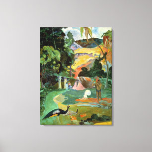 Toile Matamoe or, Paysage avec Peacocks, 1892