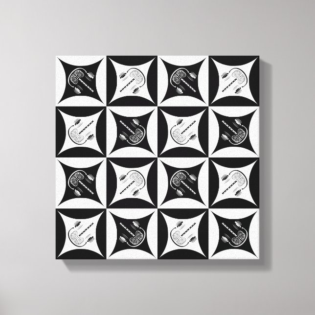 Toile Matière grise dans le trou dans la porte de la gra (Recto)