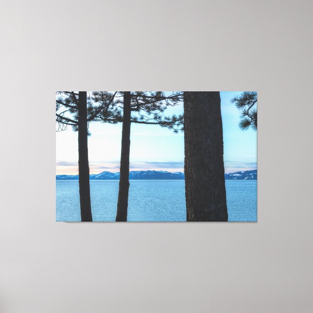 Toile Matin au lac Tahoe (Recto)