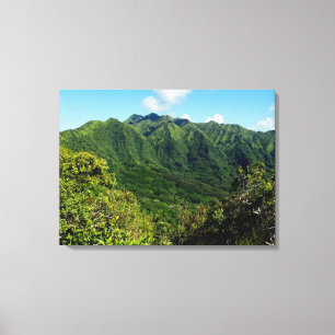 Toile Matin de vallée de Manoa