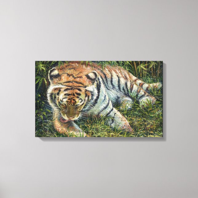 Toile "Matin Grooming" (Recto)