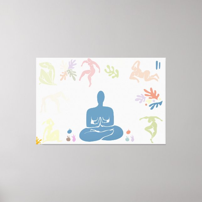 Toile Matisse Art Méditation (Recto)