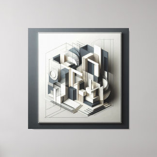 Toile Matrice de profondeur architecturale