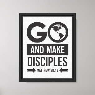 Toile Matthieu 28:19