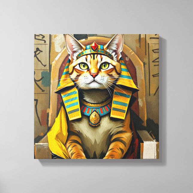 TOILE MAU ÉGYPTIEN-PHARAON 2 (Recto)