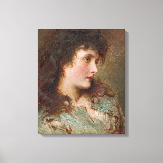 Toile Maud (Élégante Portrait Féminin) (Recto)