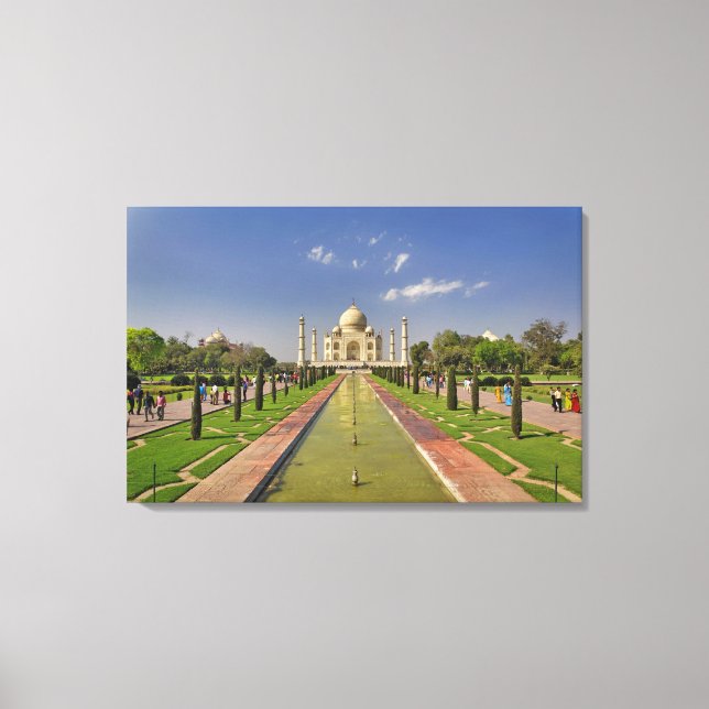 Toile Mausolée de Taj Mahal / Agra, Inde 2 (Recto)