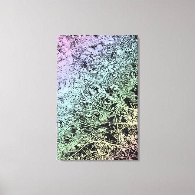 Toile Mauvaises herbes dans une mouche de drainage (Recto)