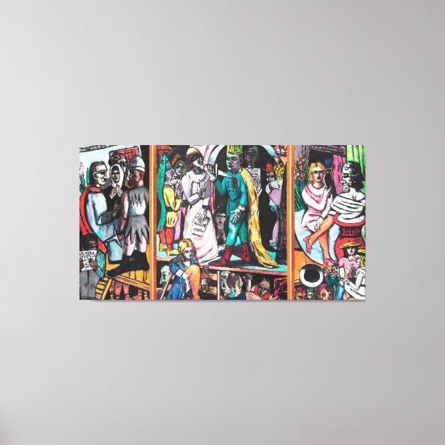 Toile Max Beckmann (Recto)