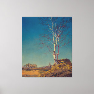 Toile Maxfield Parrish