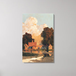 Toile Maxfield Parrish - Daniels Farm, Été