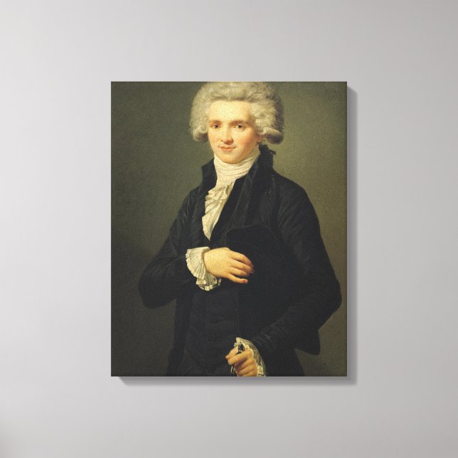 Toile Maximilien de Robespierre 1791 (Recto)