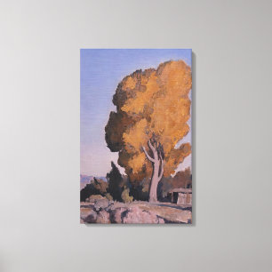 Toile Maynard Dixon - PAYS BAS COTTONWOOD 1940