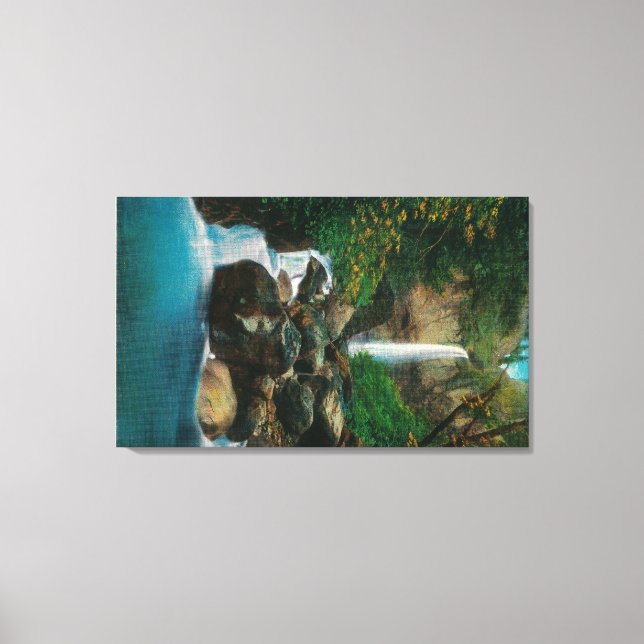 Toile McCord Creed Falls sur Columbia River (Recto)