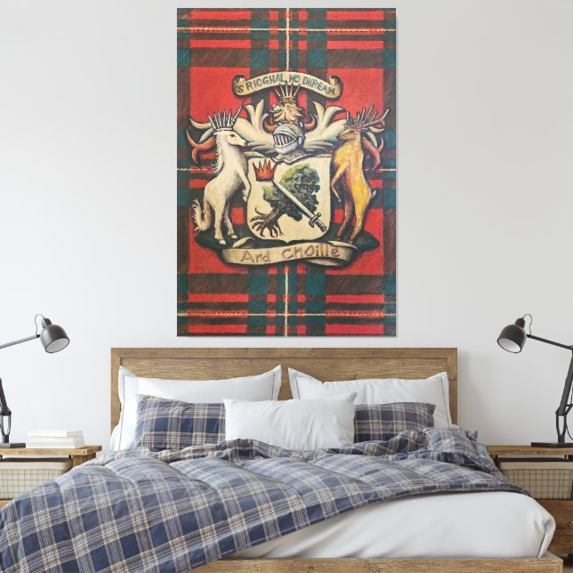 Toile McGregor 'S Rioghal Mo Dhream Ard Choille  (Insitu(Chambre))