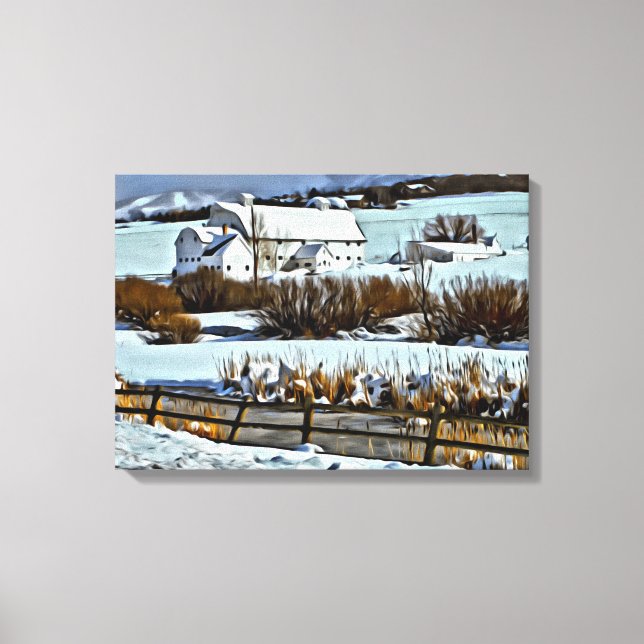 Toile McPolin Farm à Park City, Utah (Recto)