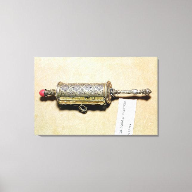 Toile Megillah coque, d'Alsace (Recto)