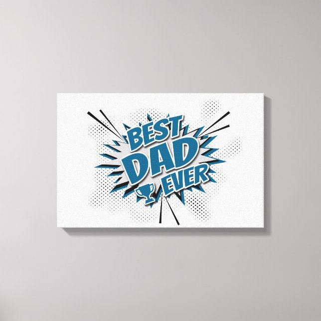 Toile Meilleur papa jamais (Recto)