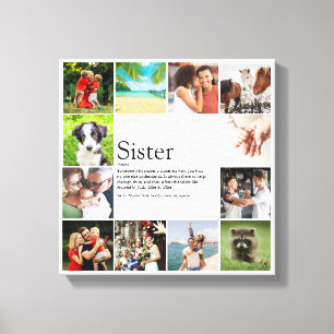 Toile Meilleure Soeur Toujours Définition 12 Photo Colla