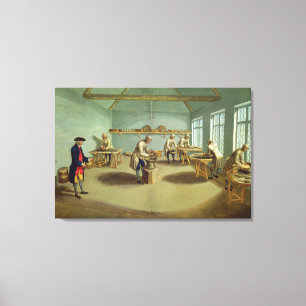 Toile Mélange de la poudre