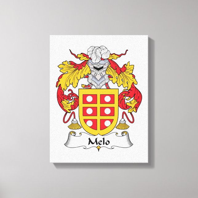 Toile Melo Family Crest (Recto)