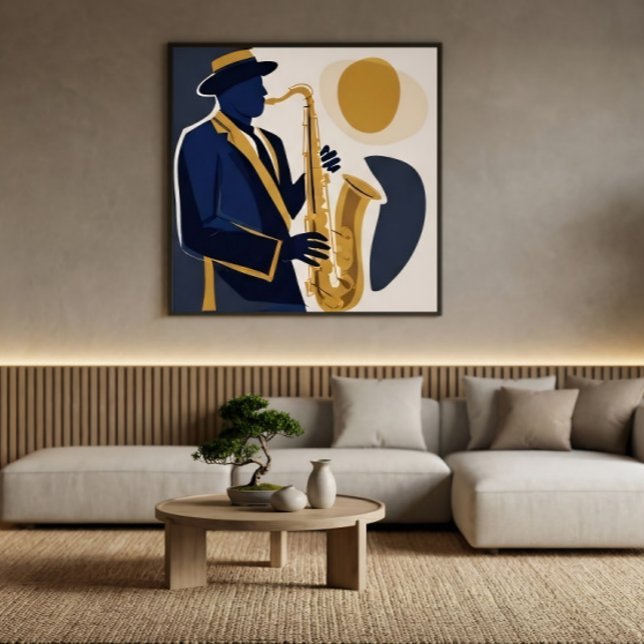 Toile Mélodie Jazz (Créateur téléchargé)