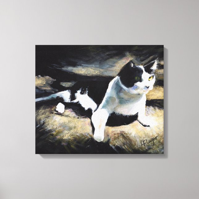 Toile Melvin the Cat Fine Art (Recto)