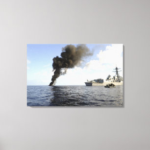 Toile Membres de la Garde côtière américaine