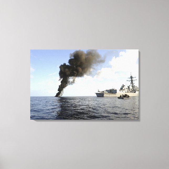 Toile Membres de la Garde côtière américaine (Recto)