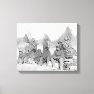 Toile Membres survivants de la bande du grand pied