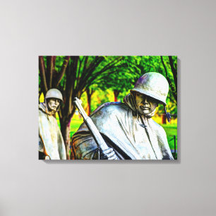 Toile Mémorial de Guerre de Corée