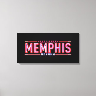 Toile MEMPHIS - Le logo musical
